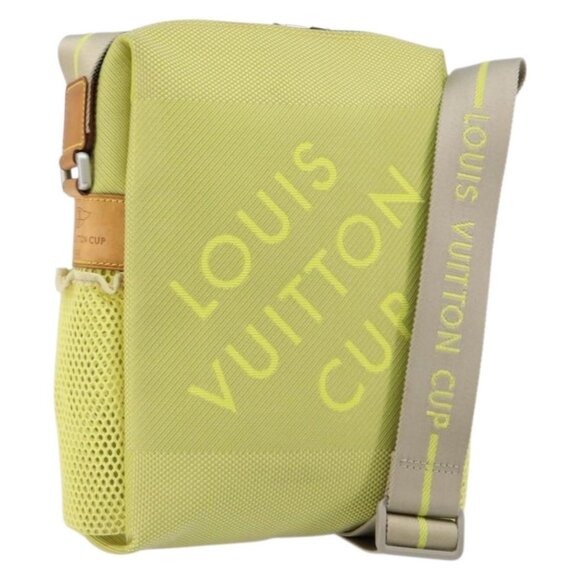 LOUIS VUITTON Damier Geant LV Cup Weatherly Bag Yellow - Picture 2 of 15